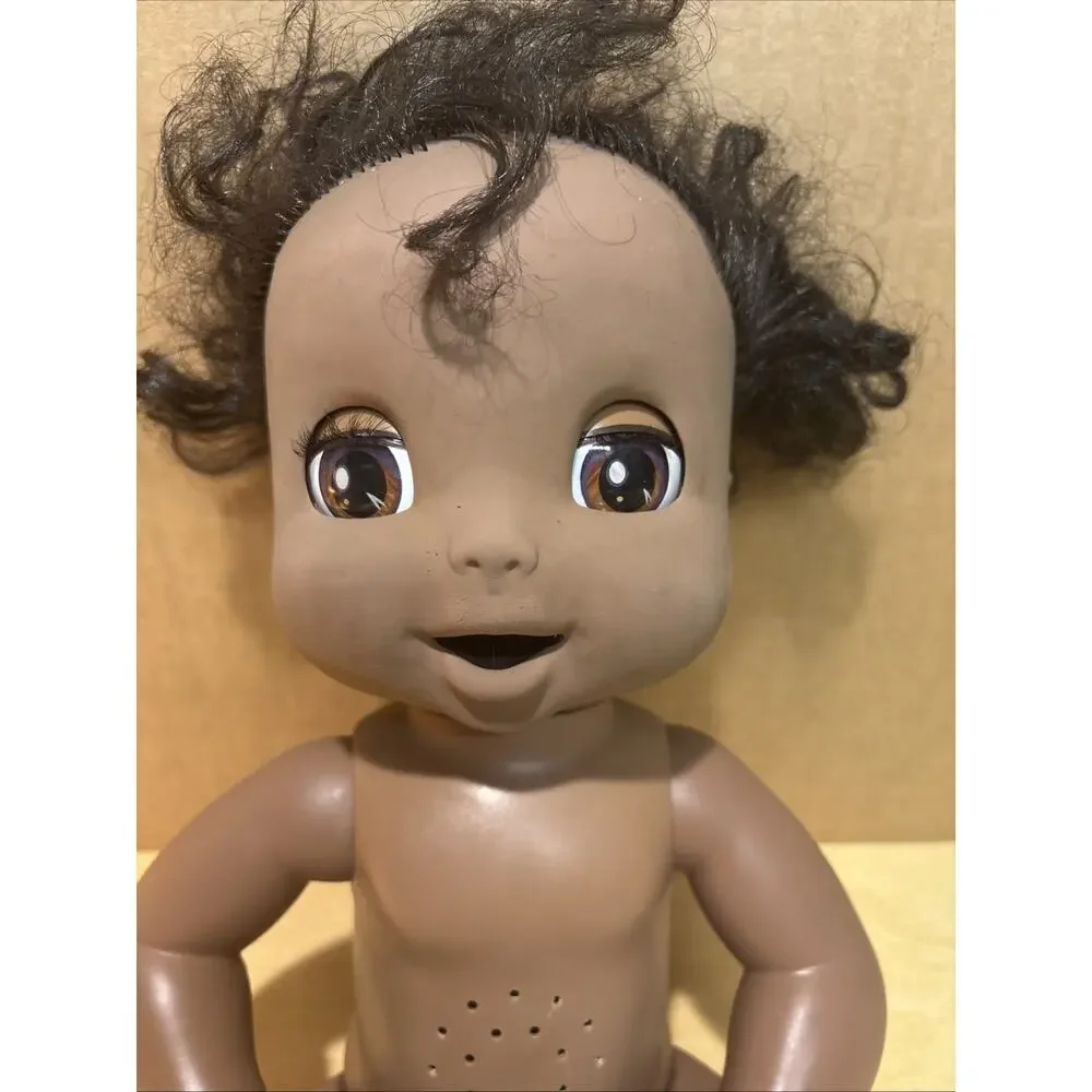 Baby Alive African American Soft Face Talking Eat Drink Wet Poop Doll RARE 2006